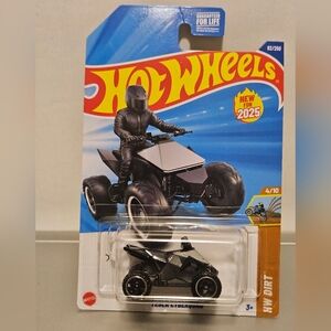 Mattel Hot Wheels Black Tesla Quad Bike.